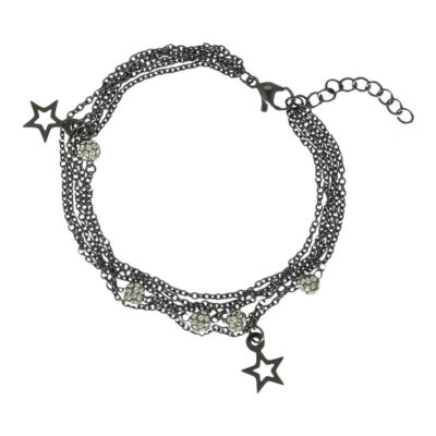 chain ball star zilver