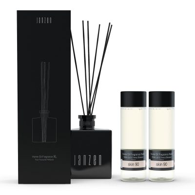 Janzen Home Fragrance Sticks XL wit - inclusief 2 vullingen skin